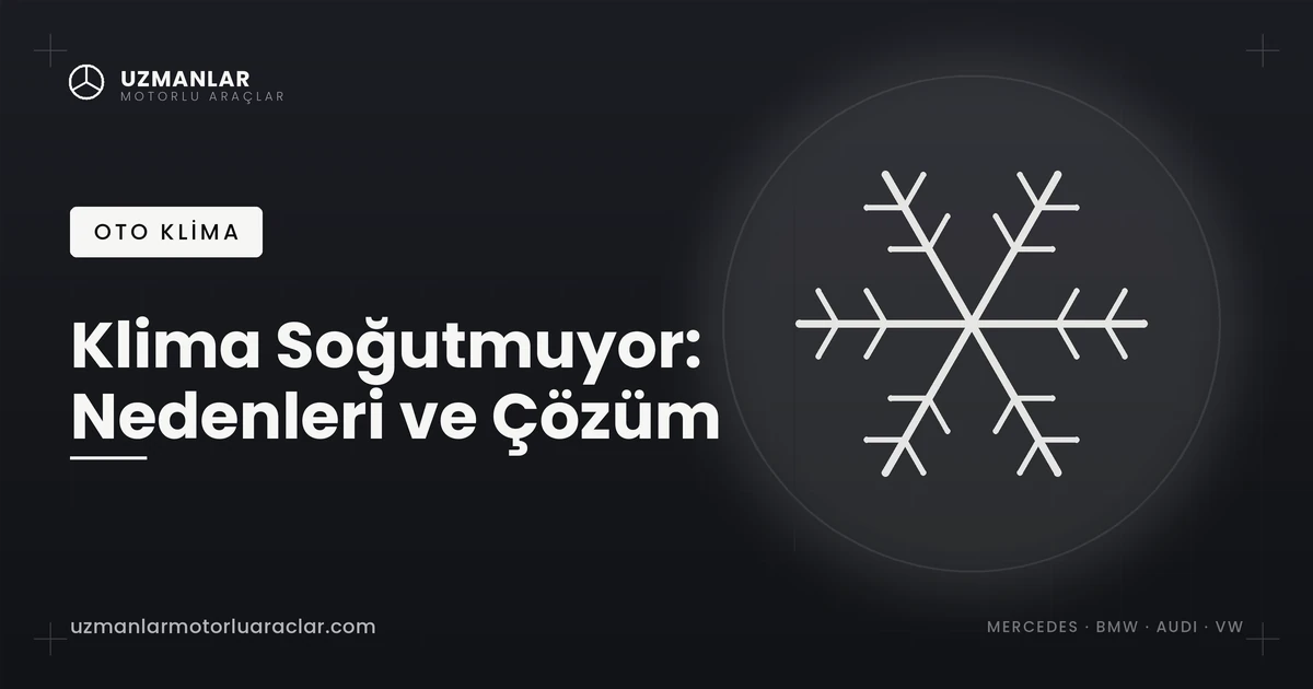 Oto klima soğutmuyor gaz dolumu kompresör Mercedes BMW Gaziantep