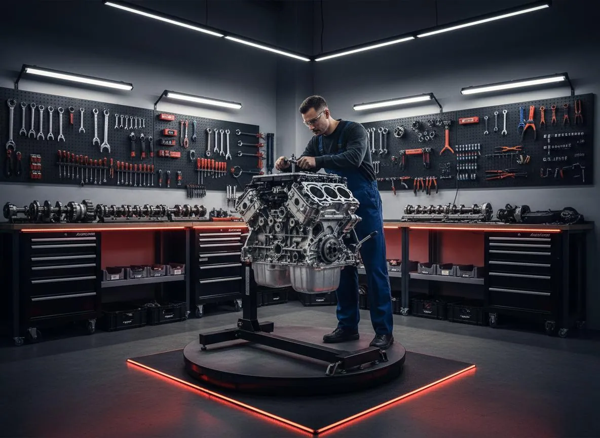 Motor revizyonu ve tamir işlemleri