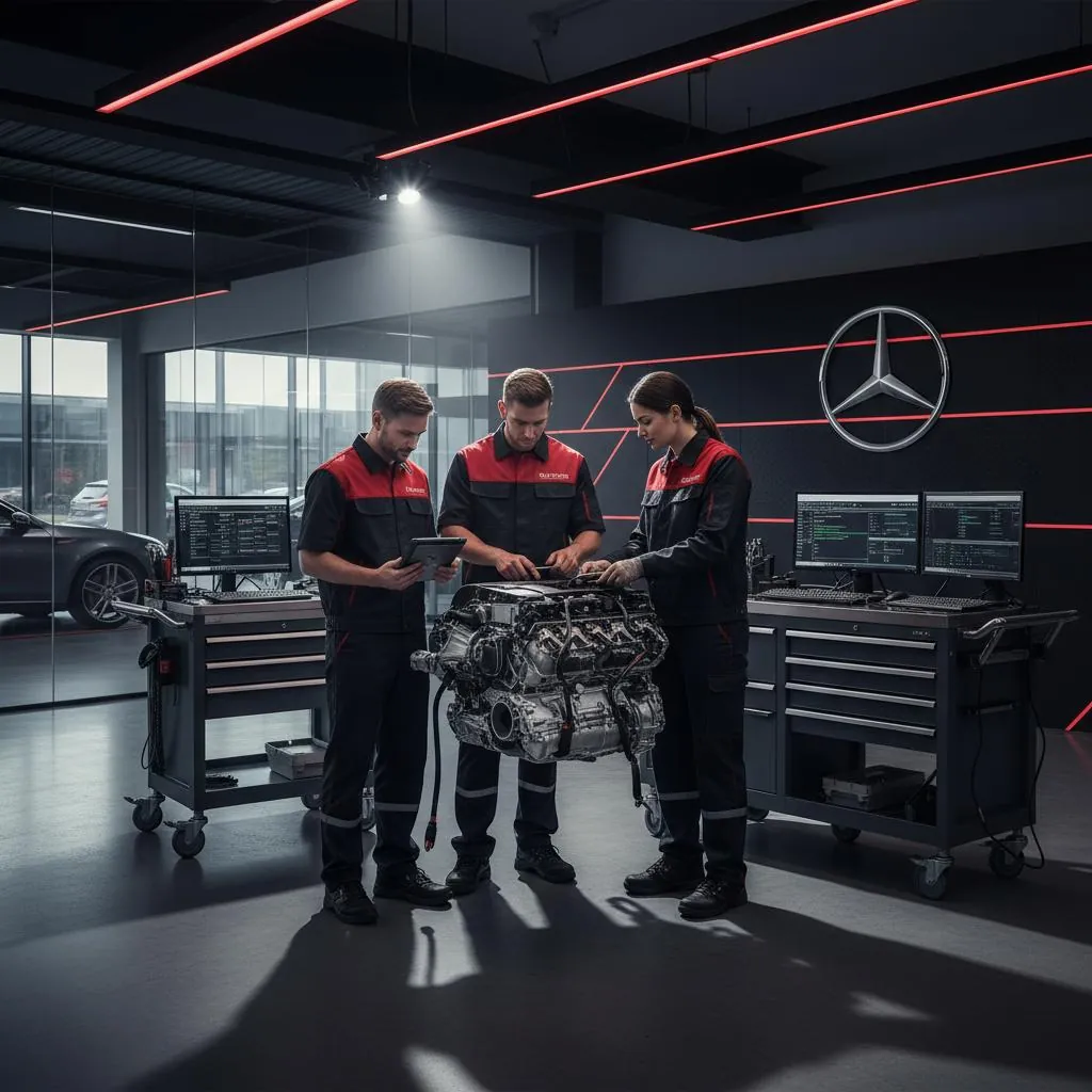 Uzmanlar Motorlu Araçlar ekibi - Gaziantep Mercedes servisi