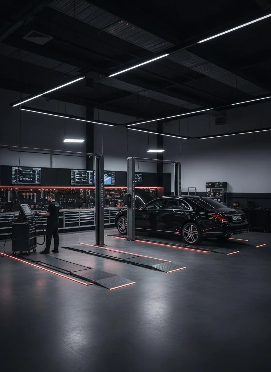 Uzmanlar Motorlu Araçlar atölyesi